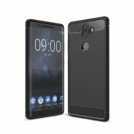 Maska Silicone Defender za Nokia 8 crna.