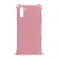 Maska Ice Color Silicone za Samsung Note 10/ N970F roze