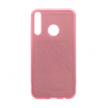 Maska Crystal Dust za Huawei P40 Lite E/ Y7p pink