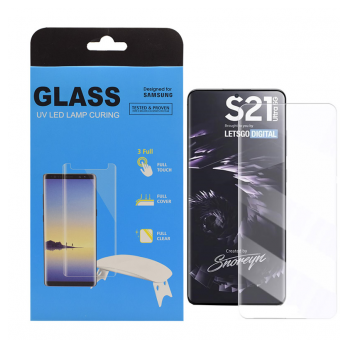 Zastitno staklo UV Glue Full Cover za Samsung S21/ G991B