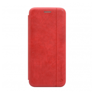 Maska na preklop Teracell Leather za Xiaomi Mi 11 crvena