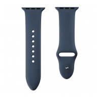 Apple Watch Silicone Strap blue/ gray S/ M 42/ 44/ 45mm
