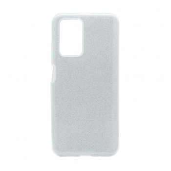 Maska Crystal Dust za Xiaomi Poco M4 Pro 5G srebrna