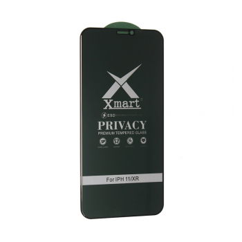 Zastitno staklo XMART 9D Privacy za iPhone 11/ iPhone XR