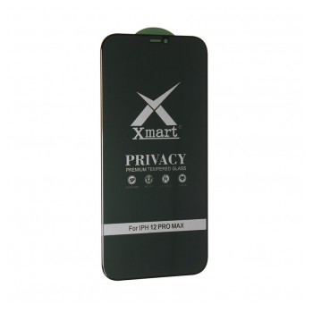 Zastitno staklo XMART 9D Privacy za iPhone 12 Pro Max
