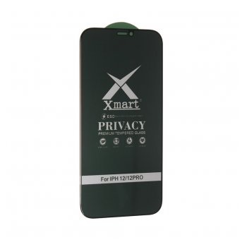 Zastitno staklo XMART 9D Privacy za iPhone 12/ 12 Pro