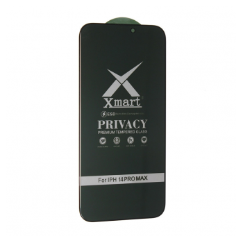 Zastitno staklo XMART 9D Privacy za iPhone 14 Pro Max