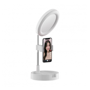 Selfie LED Ring light G3 16cm sa stalkom beli