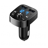 Bluetooth FM Transmiter S5 USBx2 crni