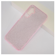 Maska Crystal Dust za Samsung A05s/ A057 pink