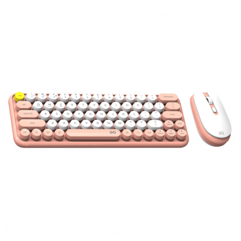Mis tastatura Combo Wireless Fantech WK-896 GO Mochi 65 narandzasti