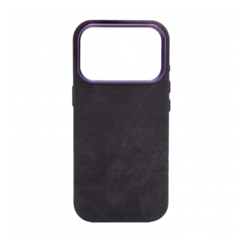 Maska XMART Mag Case Alcantara za iPhone 17 Pro/ 18 Pro ljubicasta
