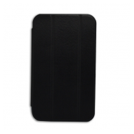 Maska na preklop Tablet Stripes za Lenovo A5500 crna.