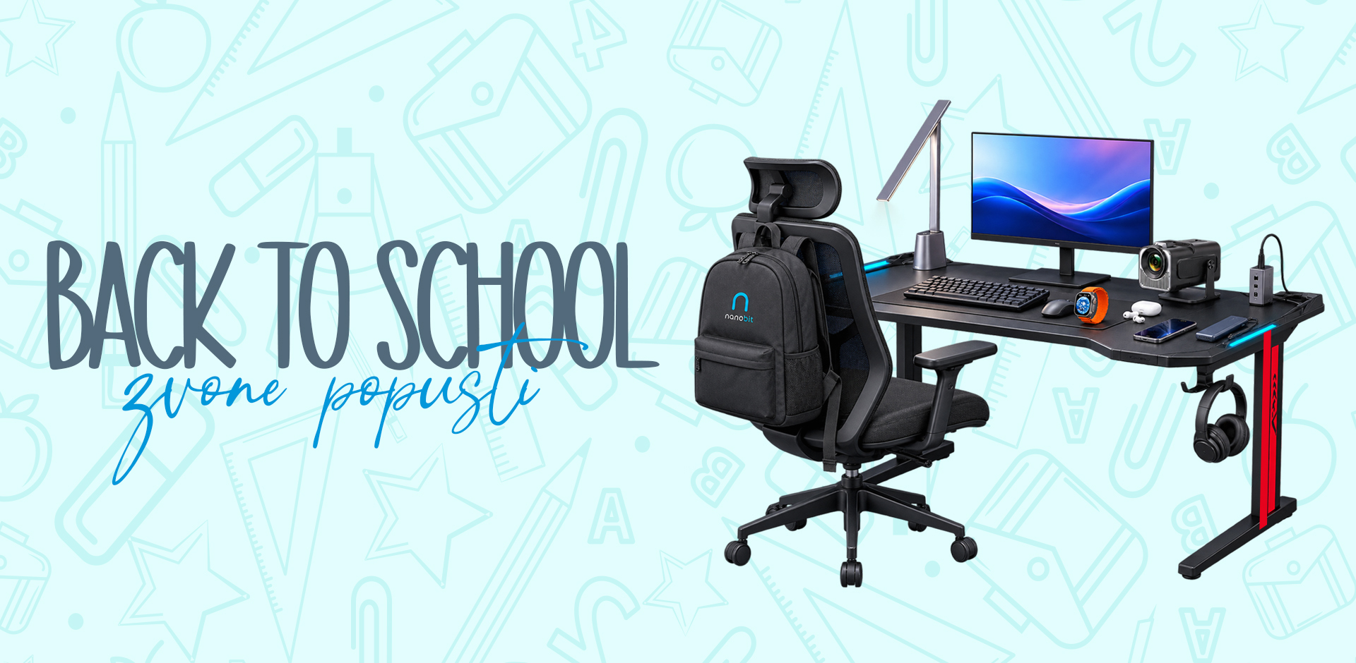 BACK TO SCHOOL — SPREMNI ZA NOVI POČETAK