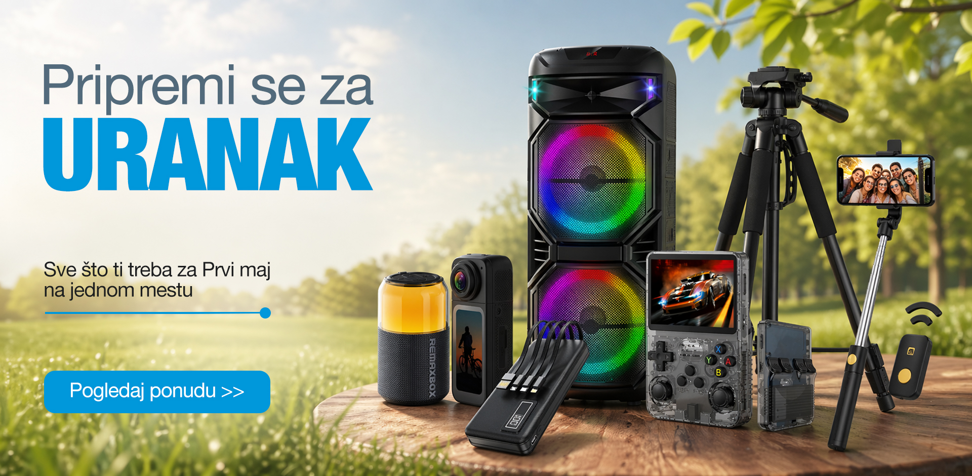 Prvi maj počinje uz pravu opremu