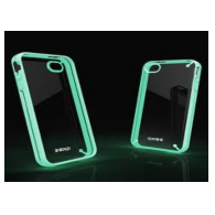 Maska Luminous za iPhone 4/ 4S glowing case zelena