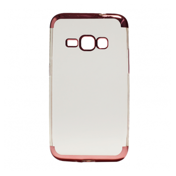 Maska Electroplated Top za Samsung J1/ J120 (2016) pink