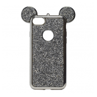 Maska Diamond Mouse za iPhone 7 srebrna Tip1