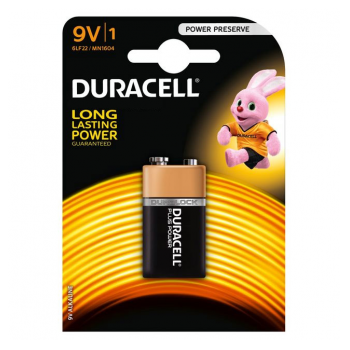 Duracell BASIC 9V alkalna baterija