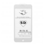 Zastitno staklo 5D FULL COVER za iPhone 6 belo