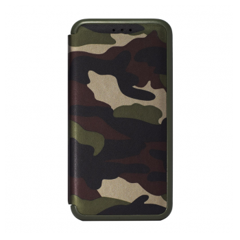 Maska na preklop Army flip cover za iPhone 6 zelena