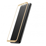 Zastitno staklo Baseus 3D za Samsung S8 Plus/ G955 zlatno.