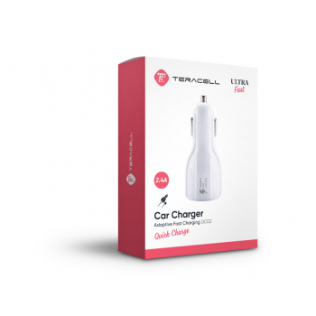 Auto Punjac Teracell Ultra Fast DC02 Micro 2.4A Quick Charge QC 3.0 beli