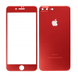 Zastitno staklo 5D FULL COVER (prednje+zadnje) za iPhone 7 Plus/8 Plus crveno.