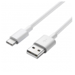 Kabel USB Type-C beli 2m