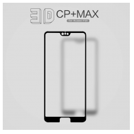 Zastitno staklo Nillkin 3D CP+ MAX za Huawei P20 crno FULL COVER.