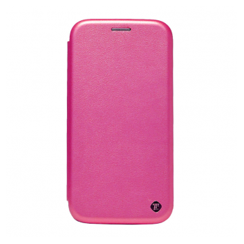 Maska na preklop Teracell Flip Premium za iPhone XR pink.