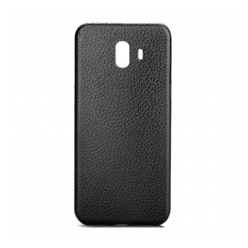 Maska Leather Look za Samsung J4/ J400F (2018) crna.