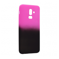 Maska Double summer vibe za Samsung J8/ J810F (2018) EU pink crna