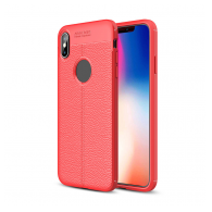 Maska Elegant man exclusive za iPhone XS Max crvena.