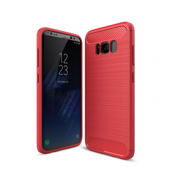 Maska Silicone Defender za Samsung S8 Plus/ G955 crvena.