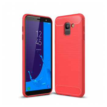 Maska Silicone Defender za Samsung J6/ J600F (2018) EU crvena.