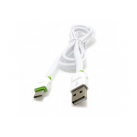 Kabel LDNIO LS34 Type-C USB beli 1m