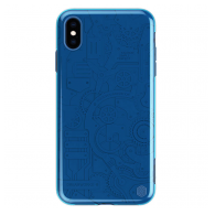 Nillkin Machinery za iPhone XS Max plavi
