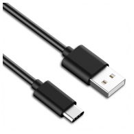 Kabel USB Type-C crni 1m