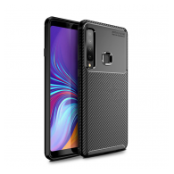 Maska Carbon Defender za Samsung A9/ A920F/ A9s (2018) crna.