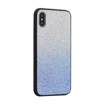 Maska Midnight Spark za iPhone XS Max srebrno plava