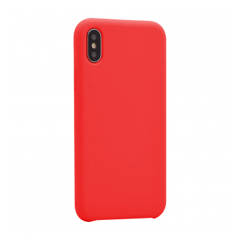 Maska Velvet touch za iPhone XS Max crvena