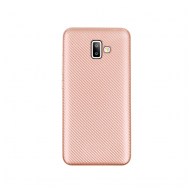 Maska Carbon fiber za Samsung J6 Plus/ J610F (2018) EU roze zlatna.