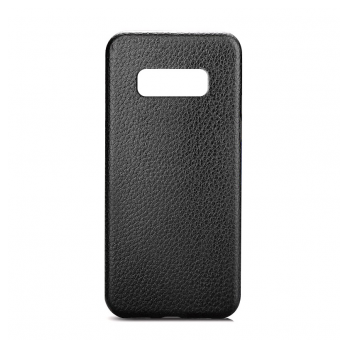 Maska Leather Look za Samsung S10e/ G970 crna.