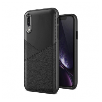 Maska Y-Leather za Huawei Y9 (2019) crna