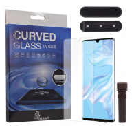 Zastitno staklo UV Glue Full Cover+ lampa za Huawei P30 Lite