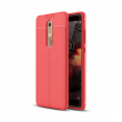 Maska Elegant man exclusive za Nokia 5.1 Plus crvena.