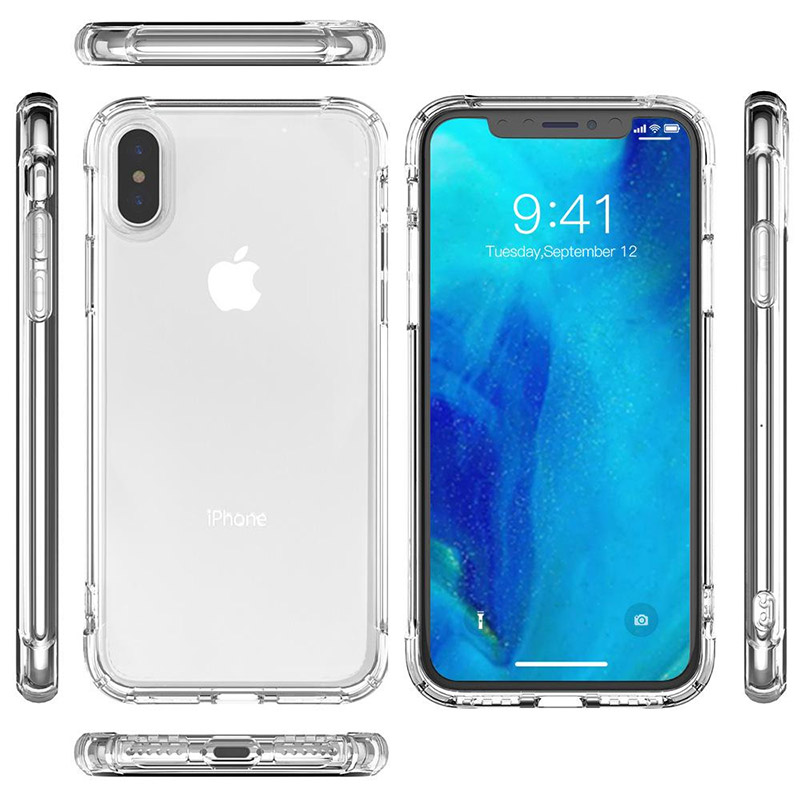 Maska Transparent Ice Cube Xiaomi Mi A2/6X.