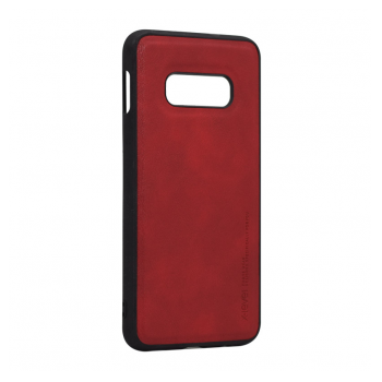 Maska Earl III Leather za Samsung S10e/ G970 crvena