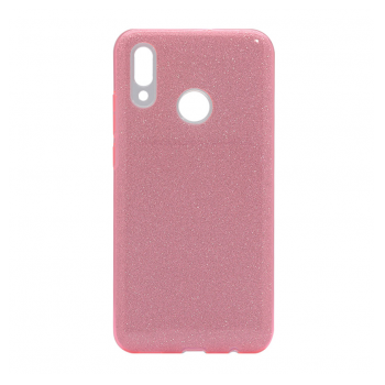 Maska Crystal Dust za Huawei Y7 (2019)/Y7 Prime (2019) pink